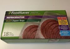 FoodSaver 1-Quart Vacuum Bags Food Multilayer 18 Ct.