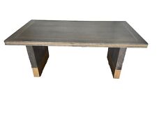 Hunter Black Oak and Gold Dining Table Rrp £1899