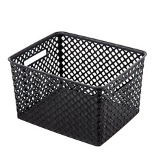 Large Decorative Basket Storage Container Automotive Sports Garden Bin 2 Pack