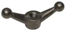 Zoro Select 0-Gh-864-D7- Wing Nut, 1/2-13, Malleable Iron, Plain, 1.875 In Ht, - US"