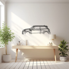 Metal Wall Decor fits Mini cooper, Custom Silhouette, Garage Sign,Automotive art