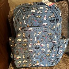 Vera Bradley Essential Large Backpack CAT'S MEOW -NWT