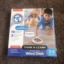 Fisher Price Think and Learn Smart Scan Word and Dash – Brand New - Blue Point - US