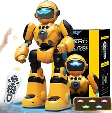 RC Robot Toys for Kids Ages 3 4 5-7 Year Old Magic Record Voice Function, Remote - Brooklyn - US