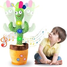 Kids Adjust Volume Dancing Talking Cactus Toys for Baby Boys and Girls, Singing - CN