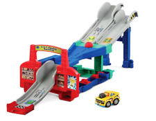 Car Track 4 In 1 Zig Zag Raceway Speedy Tracks Racing Dual Lunch Cars Kids Gift - Tampa - US