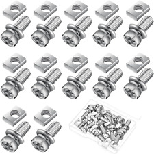 24-Pack Motorcycle Battery Terminal Nuts & Bolts: for ATV, Bike, Scooter - Denver - US