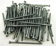 (100) Galvanized Hex Head 1/4 x 6 Lag Bolts Wood Screws - Honesdale - US"