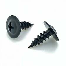 100 Qty #8 x 1/2 Black Phillips Modified Truss Head Wood Screws (BCP1077) - Chattanooga - US"