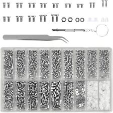 1200x Tiny Micro Screws Screwdriver Tweezers Assortment Glasses Repair Tools Kit - CN