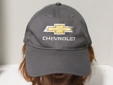 Chevrolet Logo Grey Cloth Back Hat