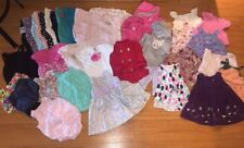 36 pc Used Mixed lot of toddler baby girls clothes SZ 6 Months Carter's Baby Gap