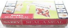 Vtg NOS Dazey Seal A Meal Model 5600 Food Saver Orig Box Bags Booklet Unused