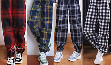 1/4 1/3 Uncle ID72/75 BJD Doll Clothes Tartan Jogger Pants Grid Trousers 6Colors