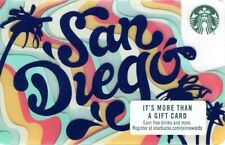 STARBUCKS Gift Card 2016 San Diego NEW