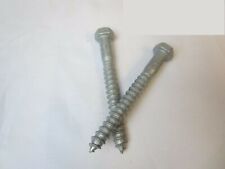 1/4 X 5 Hex Head Lag Screws With Washers Hot Dipped Galvanized 100 Pieces - Charleston - US