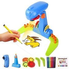 Kids Projection Drawing Sketcher,Smart Drawing Projector Toy,with 32cartoon p... - Dallas - US