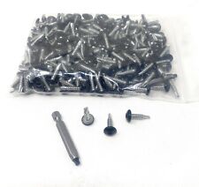 1000 Pack Black 3/4 Inch Torx Self Tapping Sheet Metal Cargo Trailer Screws - Colon - US"