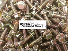 (10) M10-1.25x30 Flange 10mm x 30mm J.I.S. Small Head Hex M10x30 Bolts 10.9 ZY - Saint Paul - US