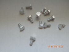 ALUMINUM HEX CAP SCREWS 1/4-20 x 1/2 12 PCS. NEW - Gaines - US"