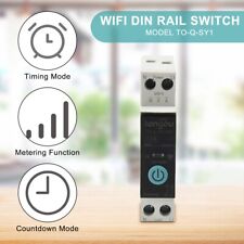 10-63A Wifi Smart Circuit Breaker 1P Din Rail Home Remote Control Switch New - 金东区 - CN