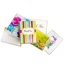 60ct Blank Thank You Gift Cards & Envelopes By Designer Greetings Assorted Notes