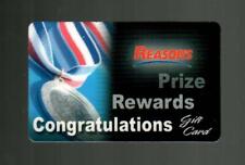 REASOR'S Congratulations, Medal ( 2007 ) Gift Card ( $0 )