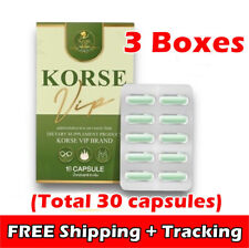 3X Korse By Herb VIP Supplement Dietary Natural Extracts Block Burn 30 Capsules - Toronto - Canada