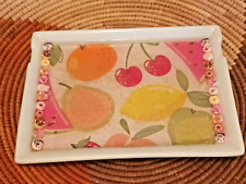 Handmade Resin Healing Craft Multi-Purpose Plate Home Deco Accessories Tray