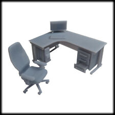 1x OFFICE FURNITURE SMALL SET 1 1:43 scale, O gauge, 7mm InteriorFurniture Scene