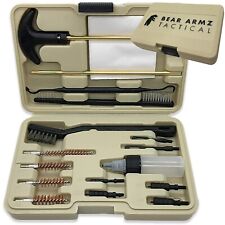 Handgun Cleaning Kit for Pistols Revolver and SBR Calibers .22 38 9mm 357 40 45