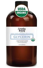 100% Organic Glycerin - USDA Certified - USP Food Grade - Not From Palm Oil-16oz