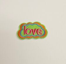 Love" Embroidered patch For Clothing Repair And Accessories Embroidery"