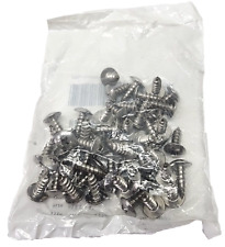 Sheet Metal Truss Head Screws Stainless Steel #14 x 3/4 Qty 50 - Byron - US"