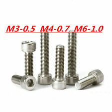 M3 M4 M5 M6 304 Stainless Steel Allen Hex Socket Cap Head Screws Bolts DIN912 - Hebron - US