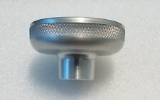 Knob, , Aluminum, Knurled, 2 Dia. X 1.1" H, .80 Stem w/ 3/8 Dia Hole - Manteca - US"