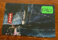 Levi's Gift Card For The Amount Of $74.67