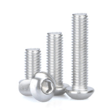 M2 M2.5 M3 Stainless Steel Allen Bolt Pan Round Button Head Socket Cap Screw - CN