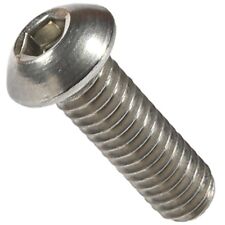 1/4-20 Button Head Socket Cap Screws Allen Bolts Hex Drive Stainless Steel 18-8 - West Hempstead - US