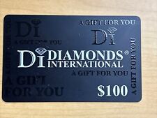 Diamonds International Or Tanzanite International $100 Gift Card Exp 12/31/27￼
