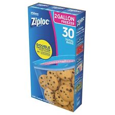 Ziploc Seal Top Freezer Bag, 2-Gallon, 10-count, 3-pack Kitchen Food Storage USA