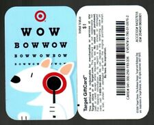 TARGET Bullseye Having an Eye Exam ( 2007 ) Gift Card ( $0 ) - RARE