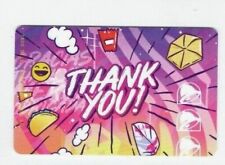Taco Bell Gift Card - 2021 - Thank You! - Collectible - No Value - I Combine