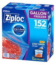 Ziploc Seal Top Freezer Bag, Gallon, 38-count, 4-pack Kitchen Food Storage USA