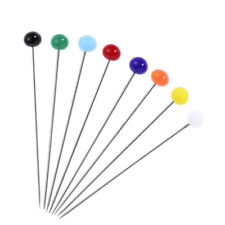 jewelry accessories straight quilting Multicolor Glass Head Stainless Steel Pin