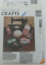 McCalls 7399 sewing accessories Craft sewing pattern