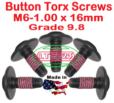 (10) M6-1.00 x 16mm Button Screw , torx, Thread Seal. - Mount Vernon - US