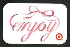 TARGET Ribbon Spelling Enjoy ( 2009 ) Gift Card ( $0 )