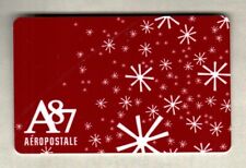 AEROPOSTALE Snowflakes ( 2010 ) Gift Card ( $0 )