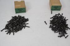 288 Vintage NOS USA made #4-32 x 1/2 Slotted Iron Fillister Head Machine Screws - CA"